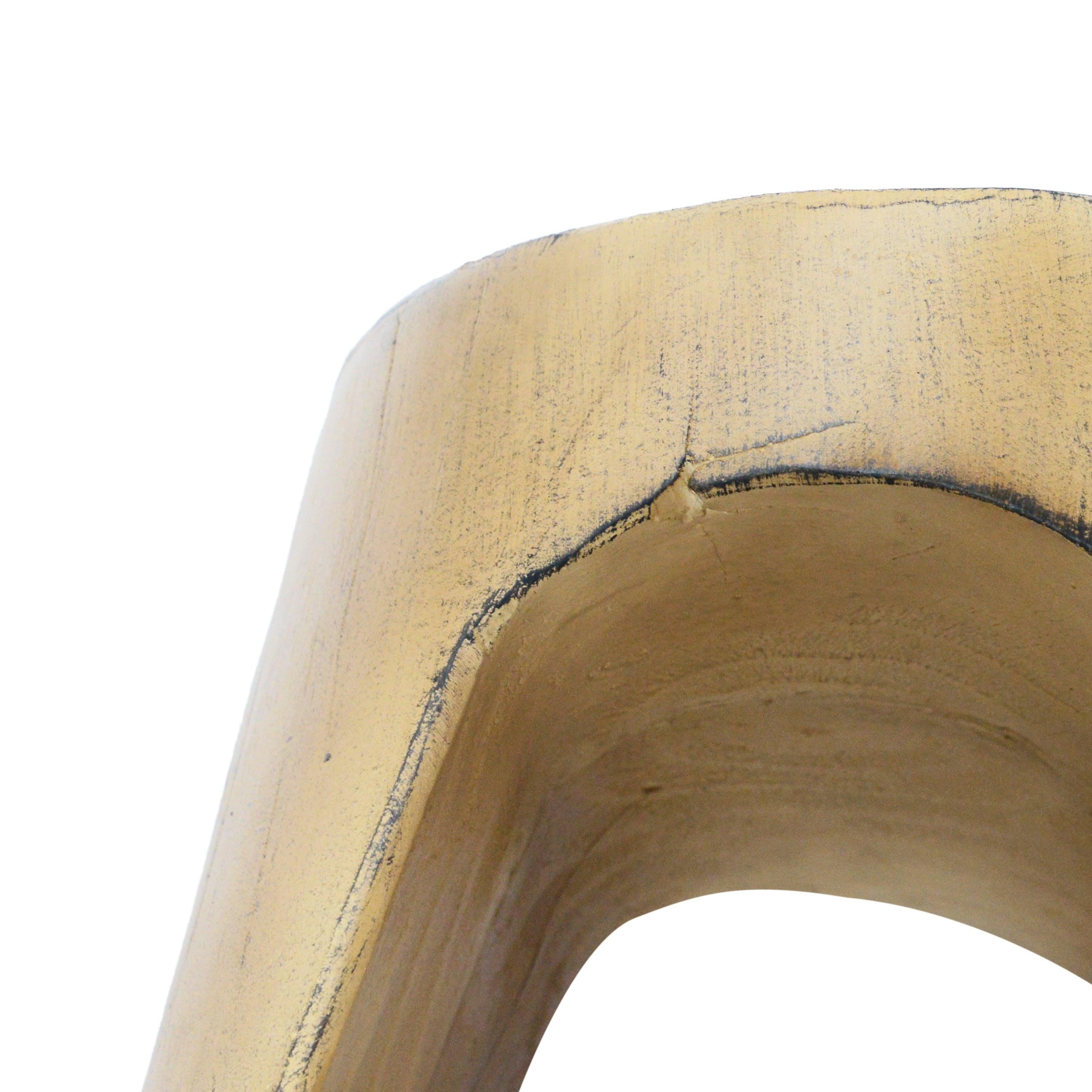 MGO Side Table - Unique Wood Texture.