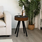 15.7-inch Round Side Table for Compact Spaces.