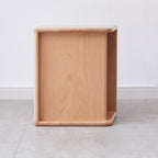 Solid Wood Bedside Cabinet Nordic Storage.