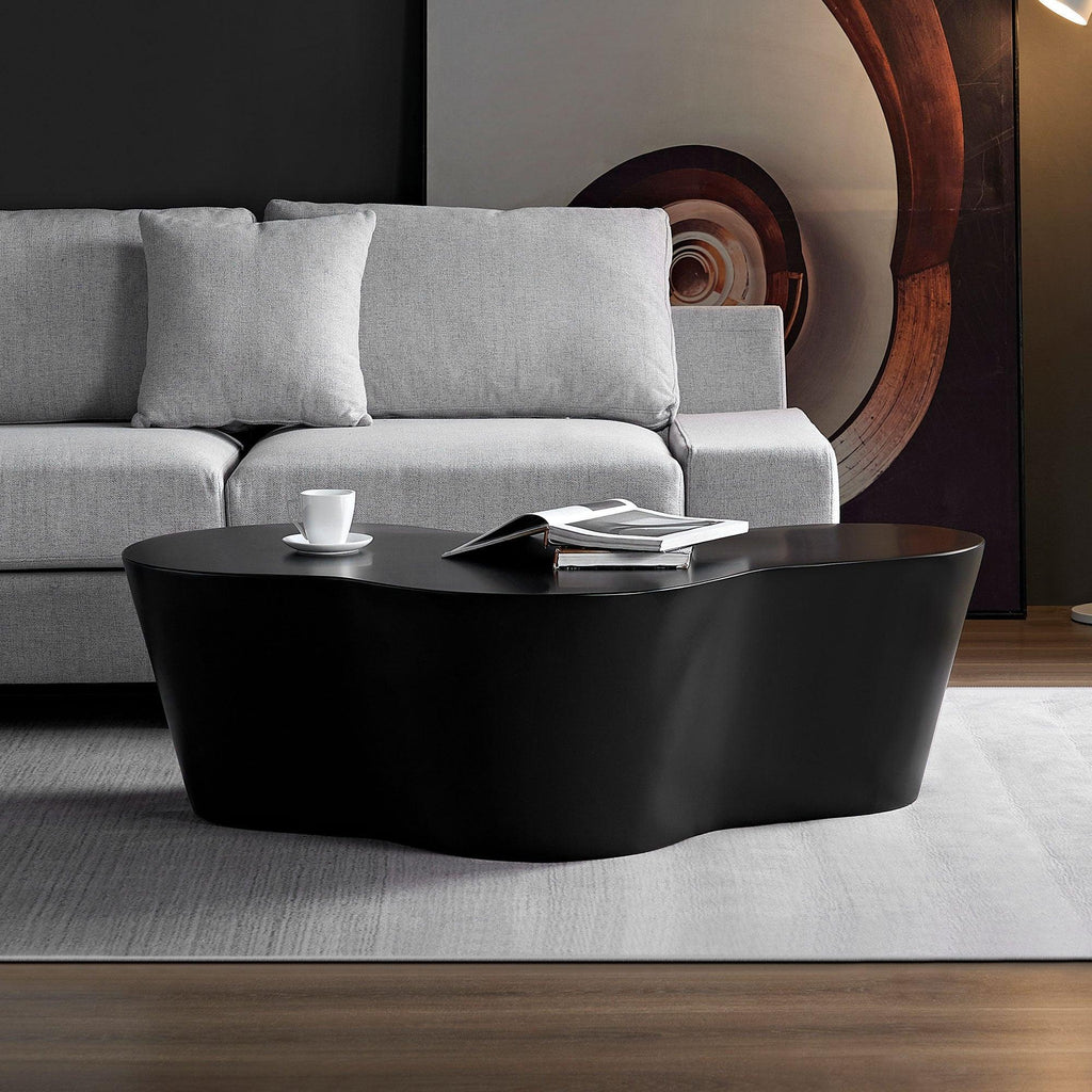 50 Inch Unique Shape Coffee Table for Living Room.