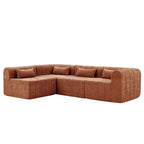 145.5 Inch Modular Sectional Sofa - Versatile Seating Solution.