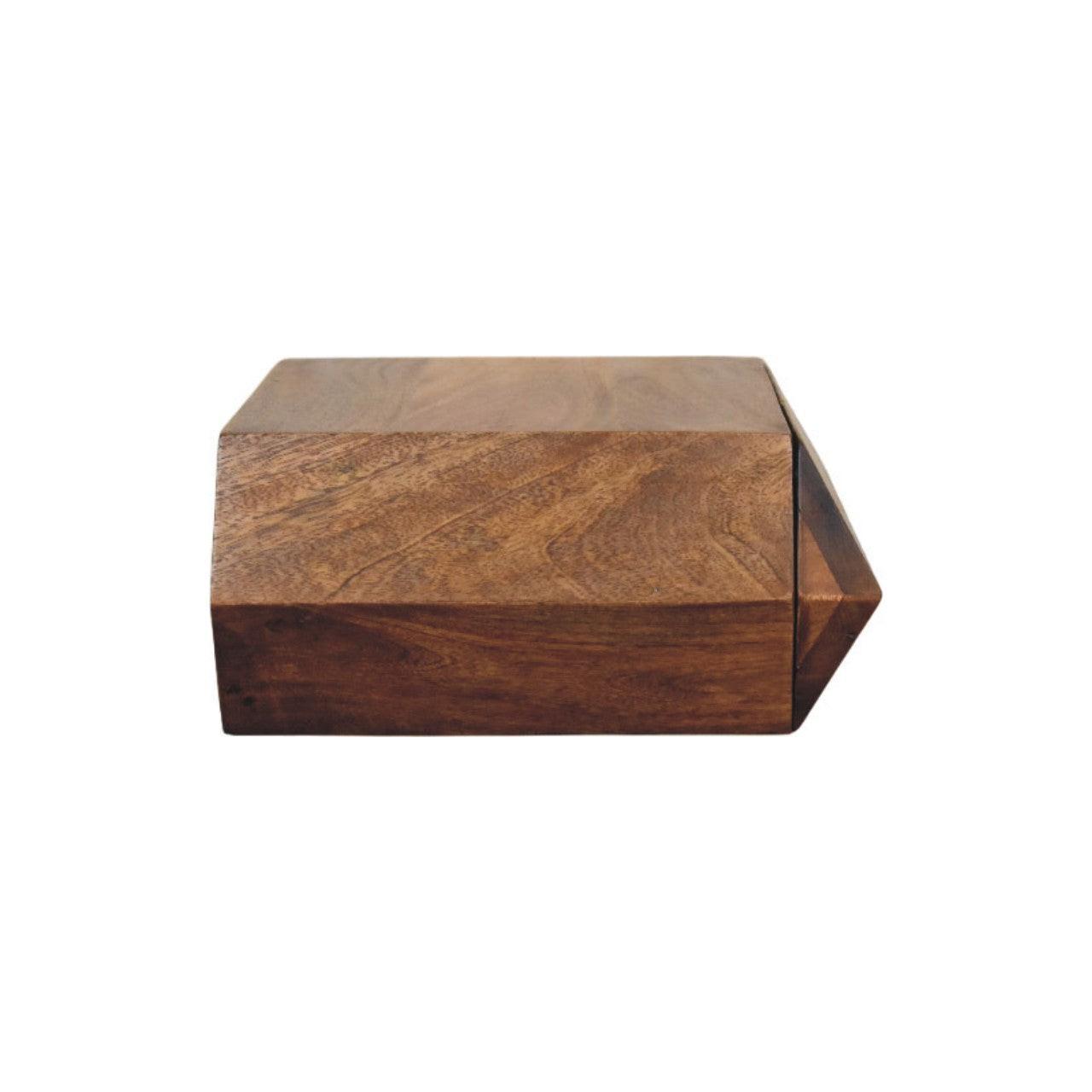 Wall-Mounted Bedside Solid Wood - Artisan Furniture Prisma.