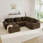 Modular Sectional Sofa for Versatile Living Room Seating.