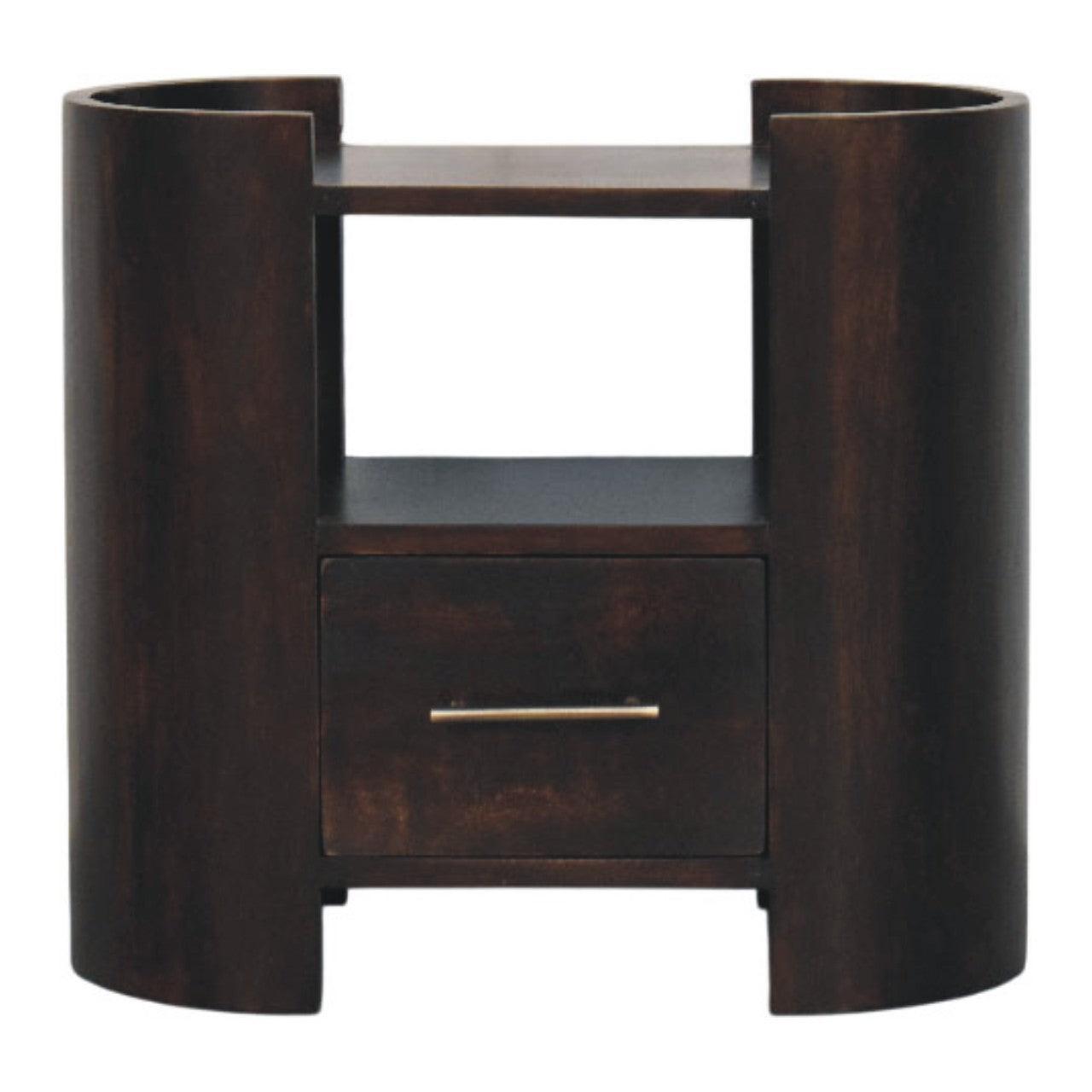 Mango Wood Bedside Table - Artisan Furniture Valencia.