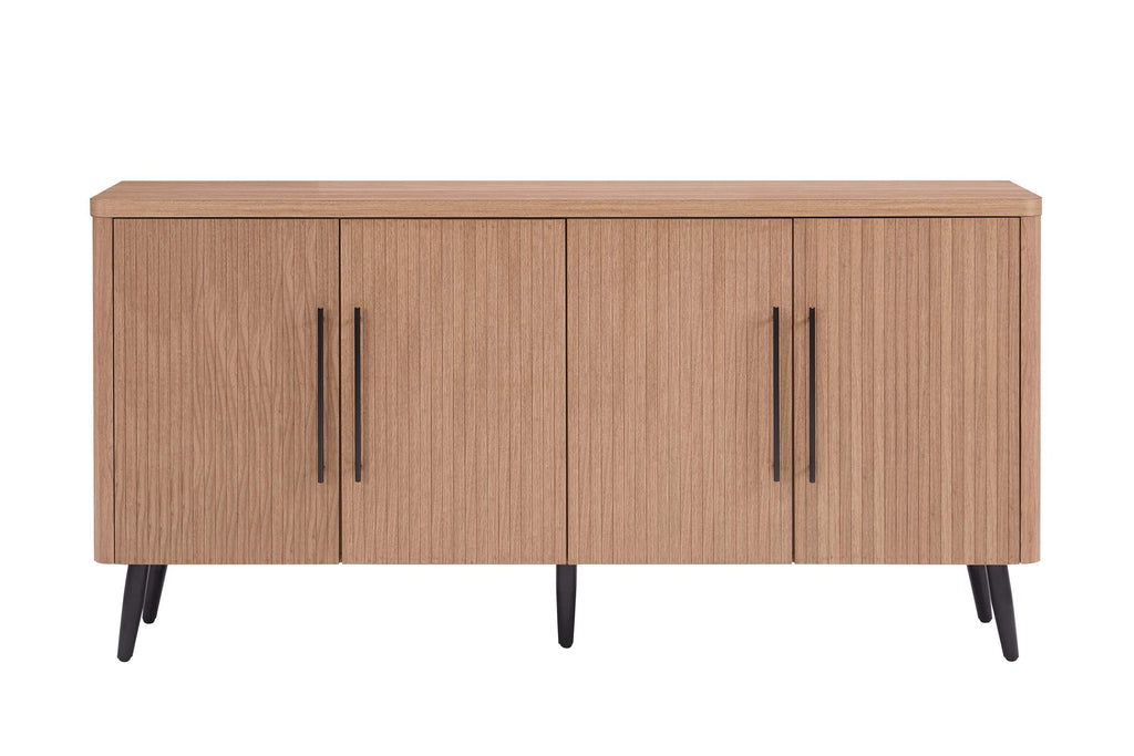 Jodie 65' Fluted Sideboard in Maple