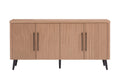 Jodie 65' Fluted Sideboard in Maple