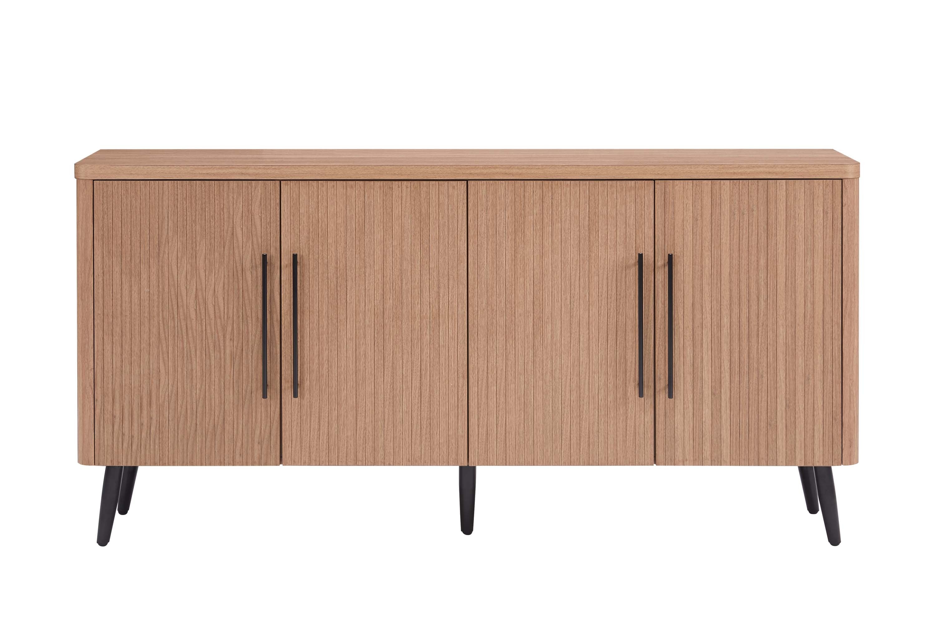 Jodie 65' Fluted Sideboard in Maple