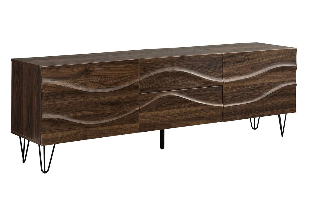 72 Inch TV Stand - Media Center with Storage Drawers.