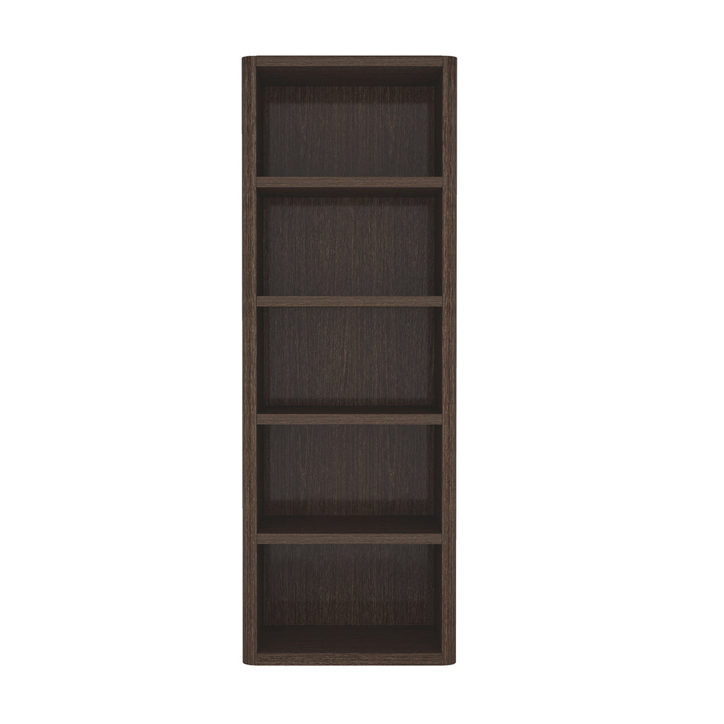 Rivington 28' Open Bookcase in Dark Walnut
