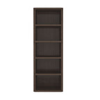 Rivington 28' Open Bookcase in Dark Walnut