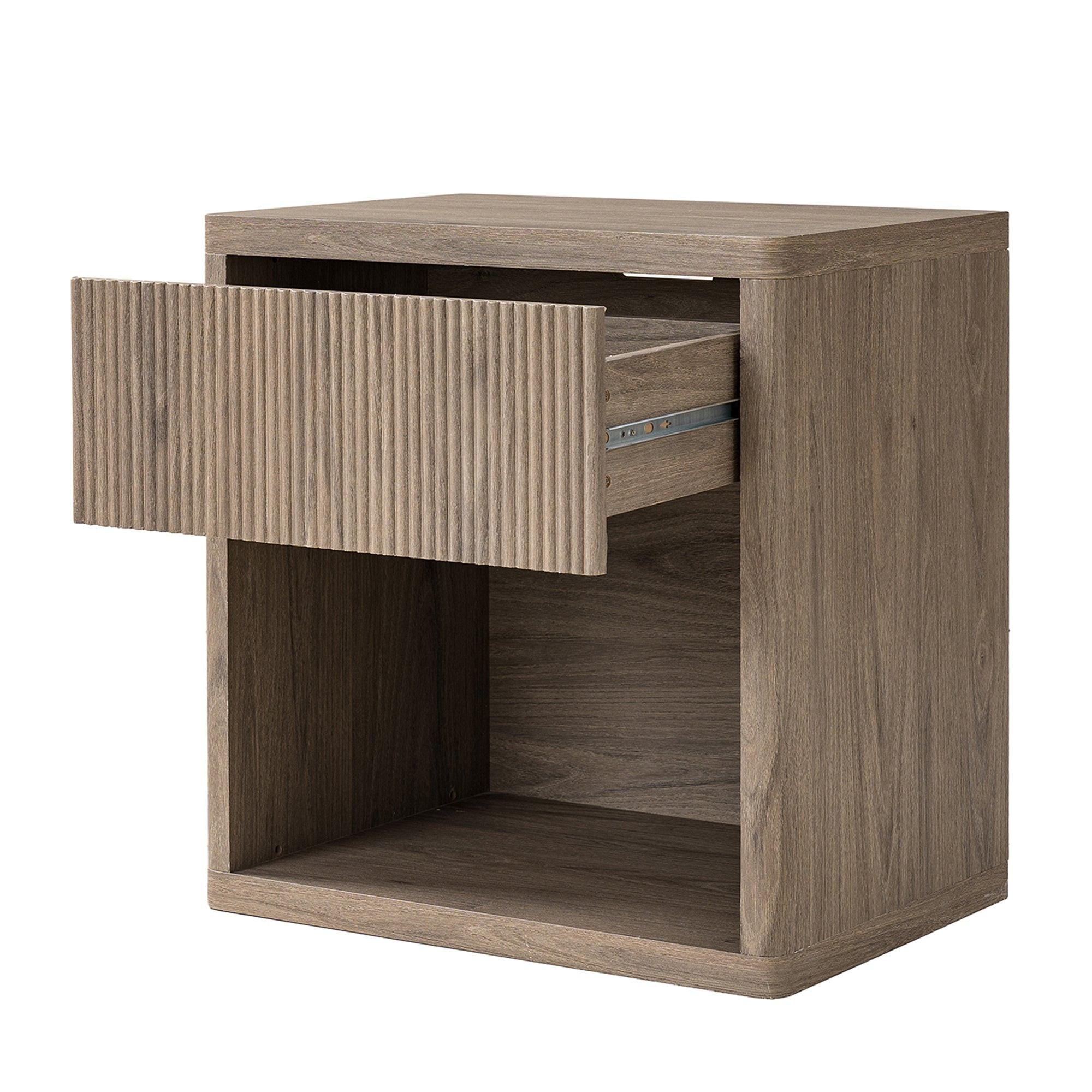 Large Nightstand with Storage for Bedroom and Living Room.
