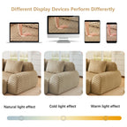 Modern Modular Sectional Sofa with Flannelette Fabric.