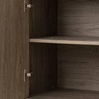 Mid Century Modern Sideboard Buffet with Storage.