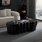 Mid-Century Modern Fiberglass Coffee Table for Living Room.