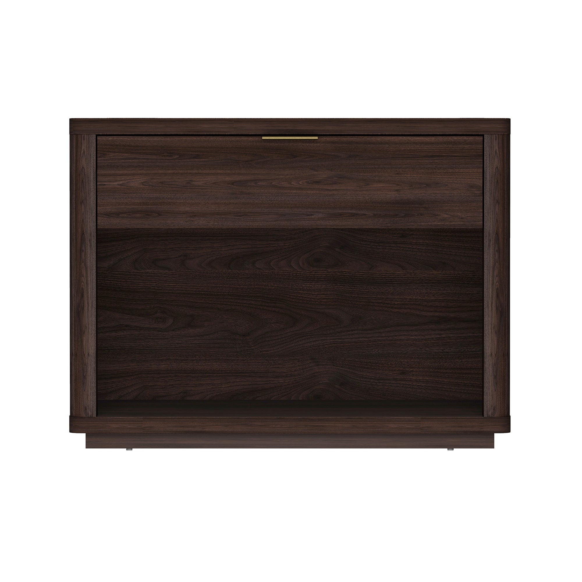 Evelyn 32' Nightstand in Brown (1-Drawer)