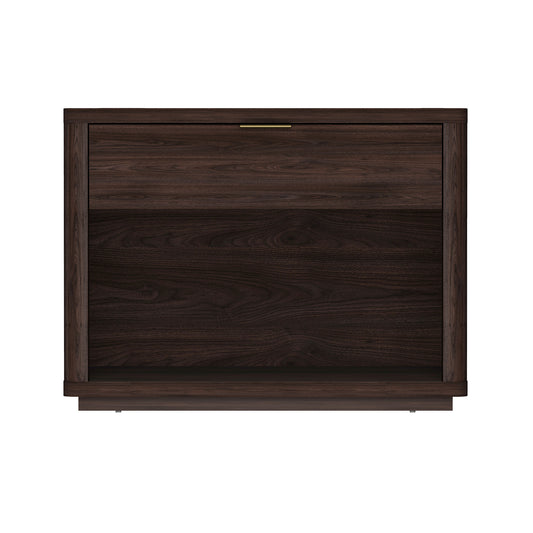 Evelyn 32' Nightstand in Brown (1-Drawer)