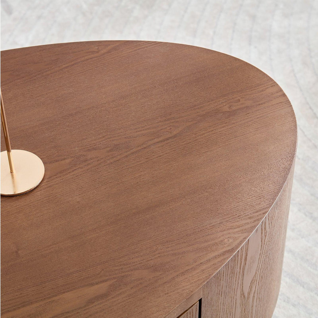 Modern Luxury Oval Coffee Table for Living Room.