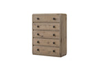 English Knotty Oak Chest with Storage Features.