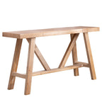 Farmhouse A-Frame Console Table - 58.5" Wide.