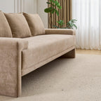 Algora 84.5 in. Modern Velvet Sofa for 3 Seating.