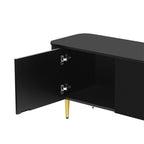 Minimalist TV Stand for 85 Inch TVs - Spacious Media Console.