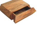 Wall-Mounted Bedside Solid Wood - Artisan Furniture Prisma.