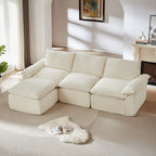 Corduroy Cloud Sofa Flexible Modern Design