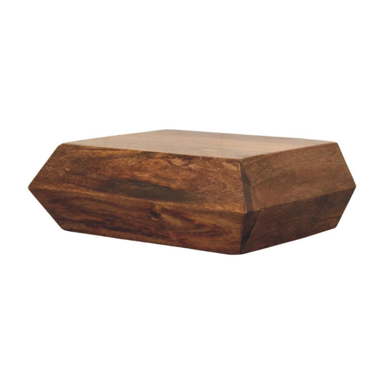 Wall-Mounted Bedside Solid Wood - Artisan Furniture Prisma.