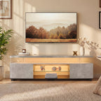 TV Stand for 55 Inch TV - Entertainment Center with Storage.