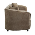 87' Curved Contemporary Sofa - Stylish and Comfortable.