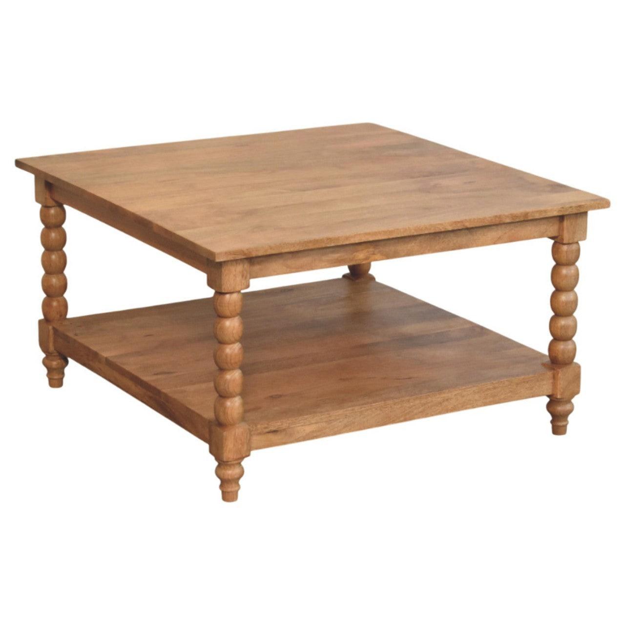 Solid Wood Barclay Teak Coffee Table - Durable Design.