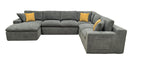 Upholstered Full Compressed Sectional for Instant Comfort.