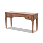 Dauphin 55' Executive Desk Rubber Wood with 3 Drawers.