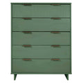 Granville 38' Chest in Sage Green (5-Drawer)