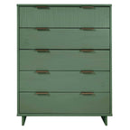 Granville 38' Chest in Sage Green (5-Drawer)