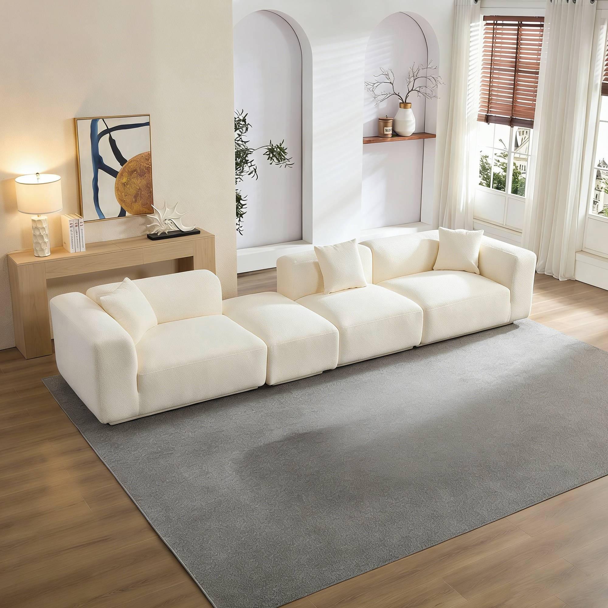 Minimalist Sectional Sofa for Living Room & Bedroom Spaces.