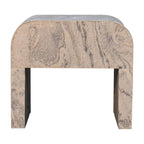 Nouveau Nightstand, 1-Drawer, Marble.