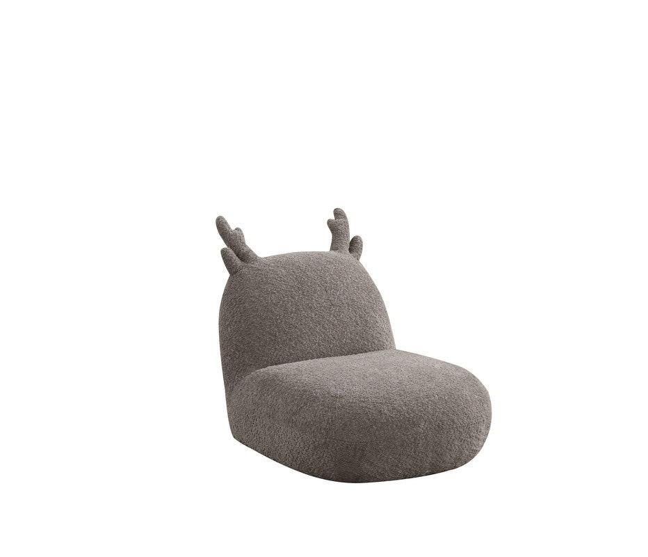 Westino Kids Deer Chair - Brown Chenille.